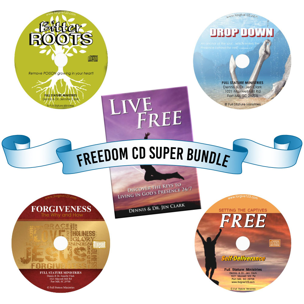 Freedom CD Super Bundle with Live Free paperback and four CD series